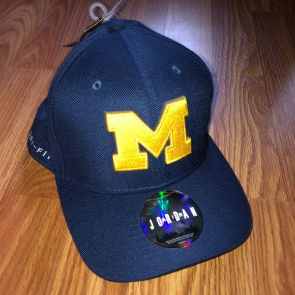 Jordan Other - [Jordan] Michigan Dri-Fit Flex Fit Hat